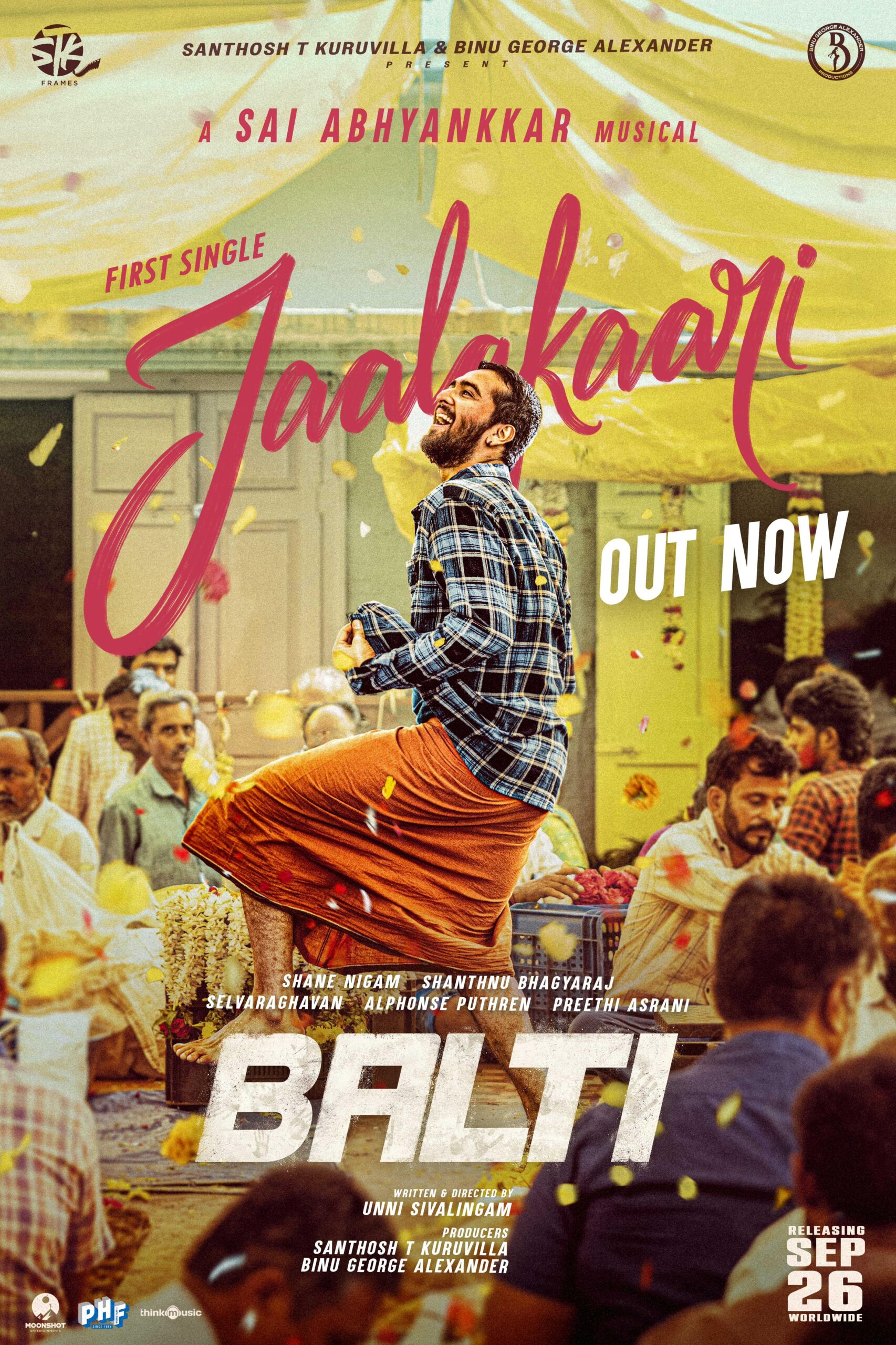 You are currently viewing “Jaalakaari” brings Sai Abhyankar’s magic to Mollywood – First song from “Balti” out now!