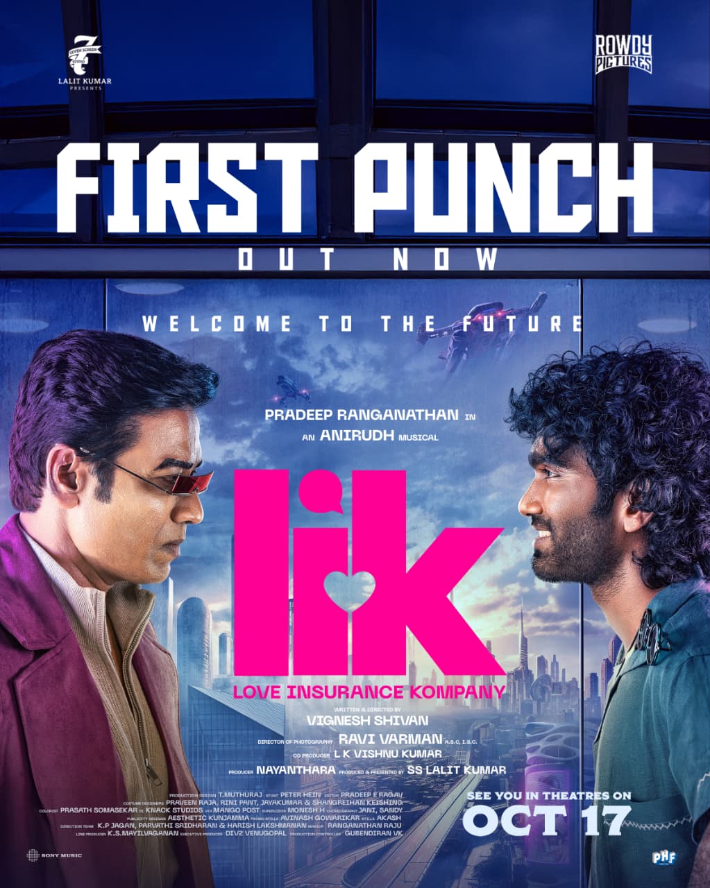 You are currently viewing பிரதீப் ரங்கநாதன் – விக்னேஷ் சிவன் கூட்டணியில் LIK ( ‘லவ் இன்சூரன்ஸ் கம்பெனி’ ) திரைப்படத்தின் அசத்தலான டீசர் வெளியாகியுள்ளது