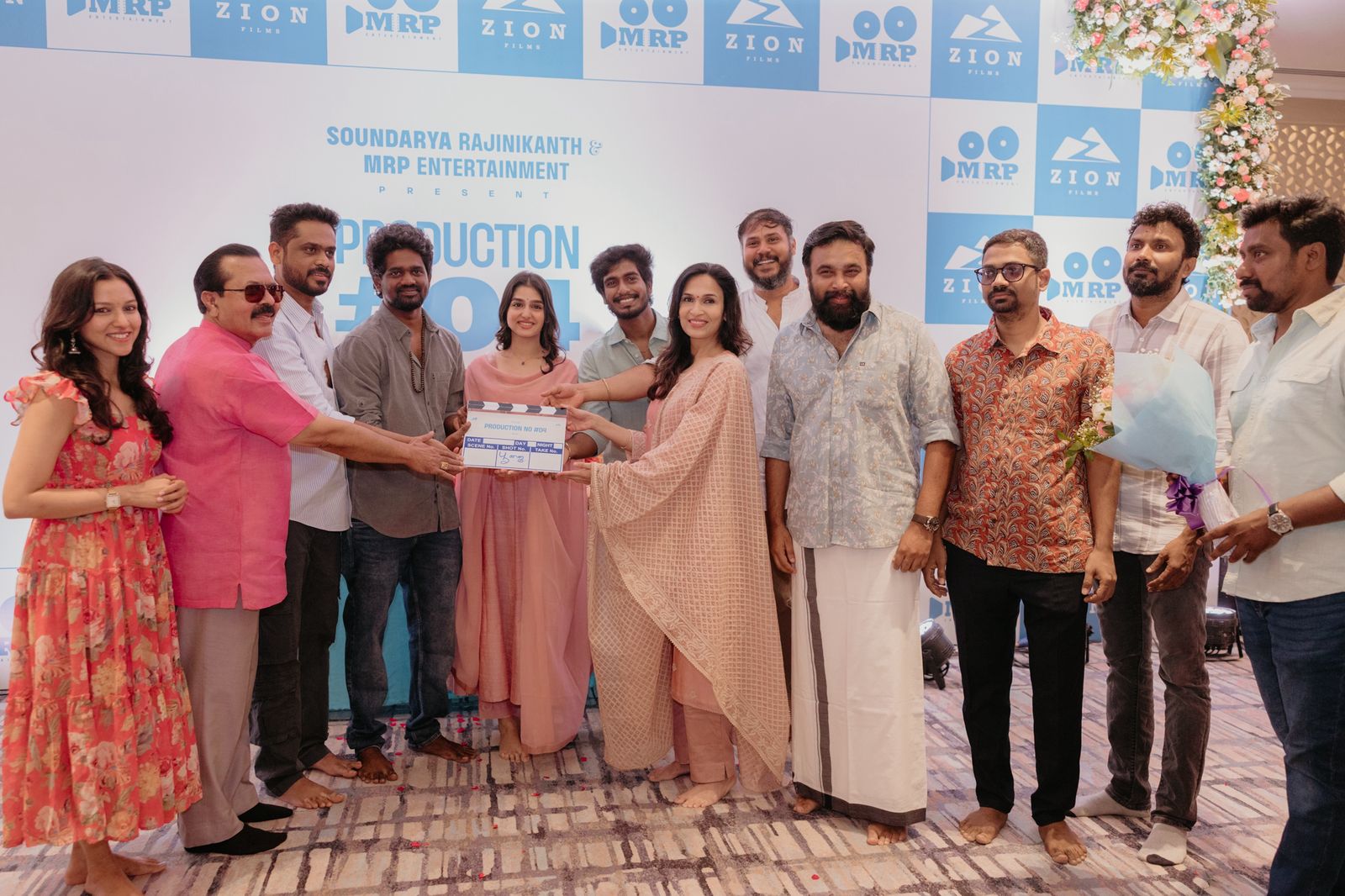 You are currently viewing Zion Films சார்பில் சௌந்தர்யா ரஜினிகாந்த் MRP Entertainment இணைந்து வழங்க, அபிஷன் ஜீவிந்த் நாயகனாக நடிக்கும் புதிய படம் !!