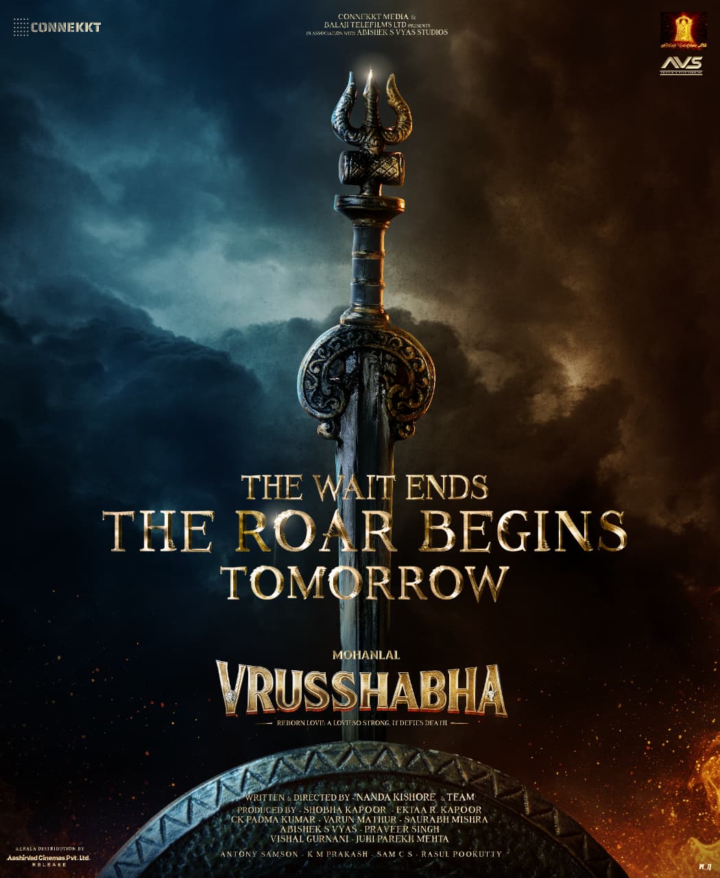Read more about the article The Wait Ends. The Roar Begins Tomorrow – Step into The World of Vrusshabha