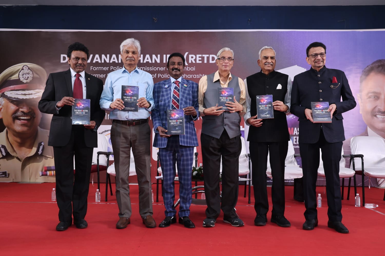 Read more about the article BATTLE ON MUMBAI’S STREETS! “THE BRAHMASTRA UNLEASHED”, A RIVETING REAL LIFE CRIME THRILLER BY RETIRED IPS OFFICER D. SIVANANDHAN WAS LAUNCHED IN CHENNAI WITH FANFARE