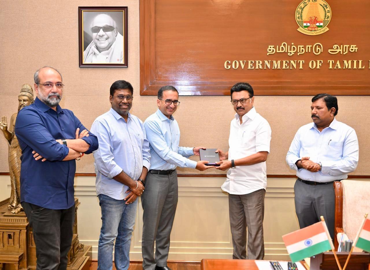 You are currently viewing *JioHotstar South Unbound நிகழ்வினை முன்னிட்டு,  JioStar Leadership குழுவினர் மாண்புமிகு தமிழக முதல்வர் மு.க. ஸ்டாலின் அவர்களை சந்தித்தனர் !!*