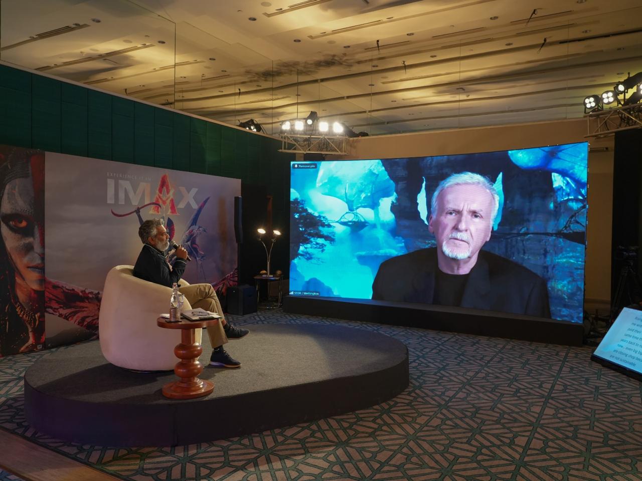 You are currently viewing _SS Rajamouli on watching Avatar: Fire and Ash, “I was like a child in the theatre” as James Cameron expresses his desire to visit Rajamouli’s film set!_