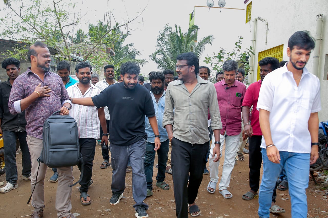 Director Mari Selvaraj Visits First-Day Shoot of Ganesh K. Babu Draft by GKB Productions tentative title #GRK19