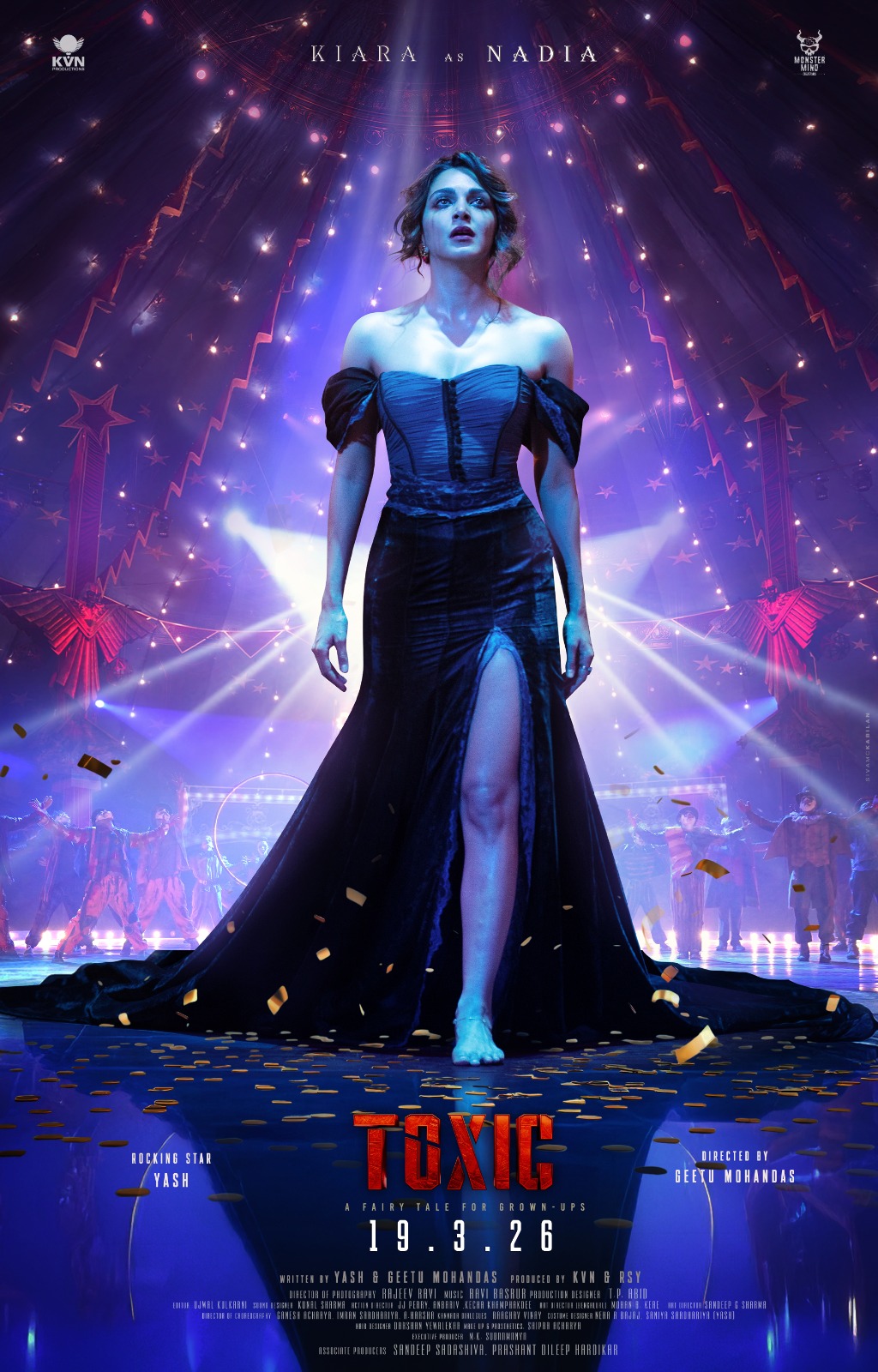 Read more about the article First Look of Kiara Advani as ‘Nadia’ Unveiled from Yash’s ‘Toxic: A Fairytale for Grown-Ups’