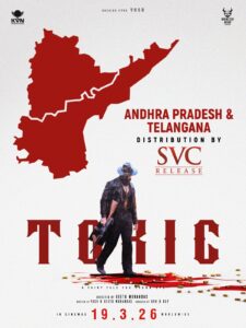 Read more about the article *₹120 Crore AP–TG Deal: Yash & KVN’s Toxic Seals Historic Acquisition with Dil Raju’s SVC*
