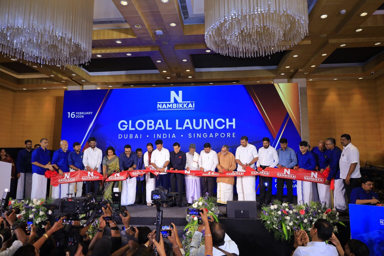 *Star studded ‘Nambikkai Global Launch’ attended by R. Sarathkumar, Seeman, Radhika Sarathkumar, Nassar and much more!*