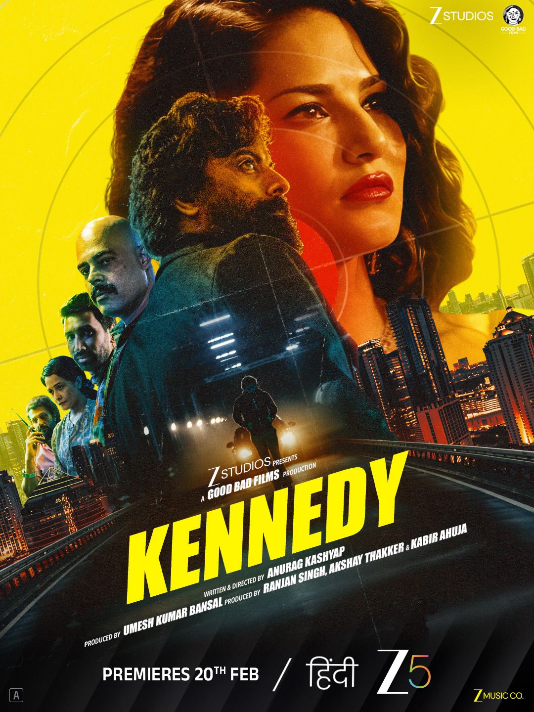 *ZEE5,   அனுராக் காஷ்யப் இயக்கத்தில், மும்பையின் இருண்ட உலகைக் காட்டும்  ‘கென்னடி’ பட டிரெய்லரை வெளியிட்டது !!*