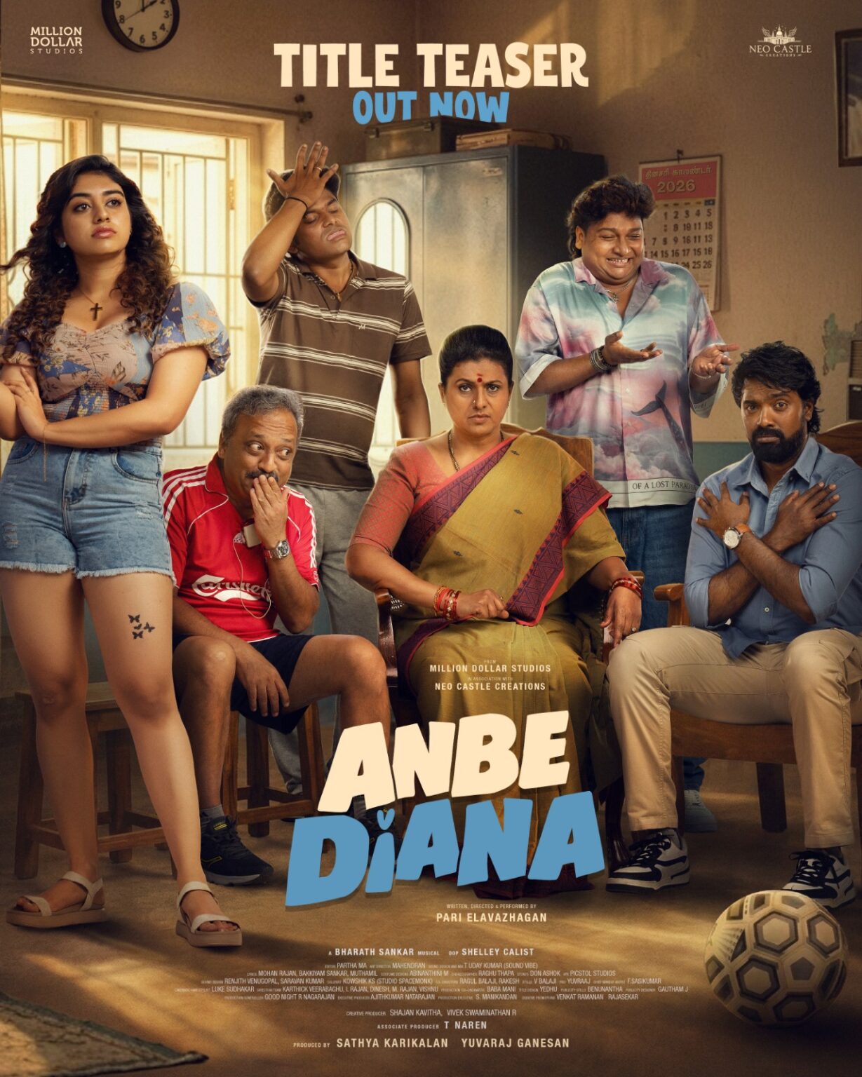 *‘ஜமா’ புகழ் பாரி இளவழகன் – ரம்யா ரங்கநாதன் நடிக்கும் ‘அன்பே டயானா’ டைட்டில் டீசர் வெளியீடு… ரசிகர்களின் அமோக வரவேற்பு!*