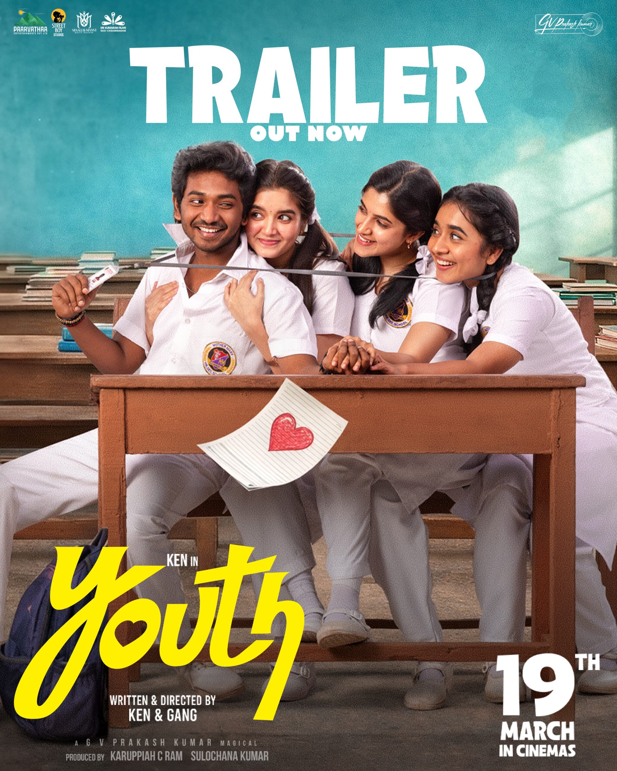 You are currently viewing *நடிகர் சிலம்பரசன் TR வெளியிட்ட கென் கருணாஸின் ‘யூத்- Youth ‘ படத்தின் முன்னோட்டம்*